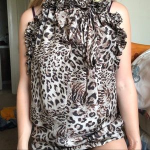 Leopard Print Fun Blouse • Robert Rodriguez